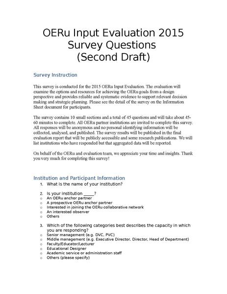 File:Survey Questions for OERu Input Evaluation 2015 (Version 2 ).pdf
