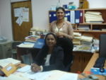 Ms Dipwatee Maharaj, Dir CPDD  seated
